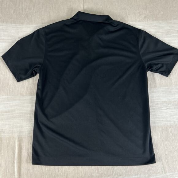 Cadillac Shirt Nike Golf Polo Mens Sz Large Black Dri Fit Performance NWT Logo L - Picture 3 of 10